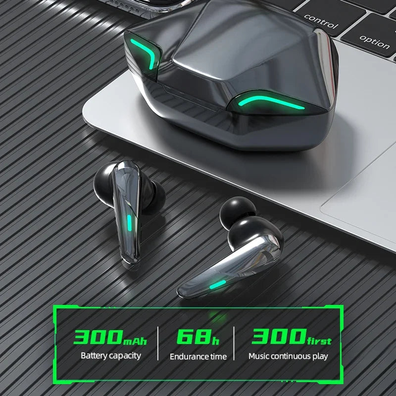 Wireless Gaming Earbuds | Bluetooth Audio + Mic