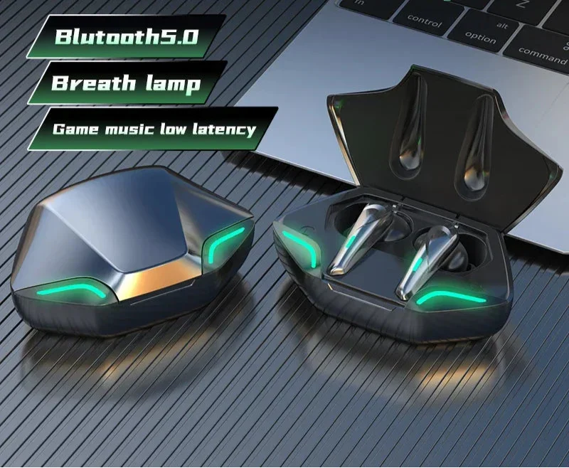 Wireless Gaming Earbuds | Bluetooth Audio + Mic