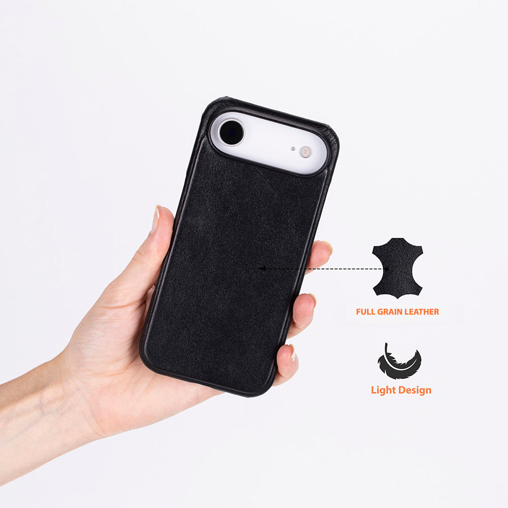 Leather iPhone 17 Air Case | Slim Protective Cover